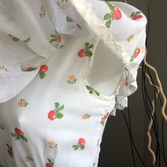 Vintage apple design maxi dress - Picture 8 of 12